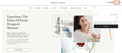 rodan and fields login for consultants